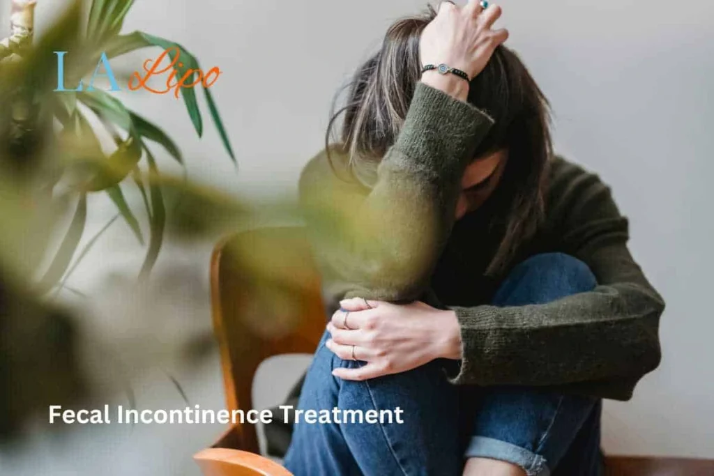 woman worried about fecal incontinence diet Elstree
