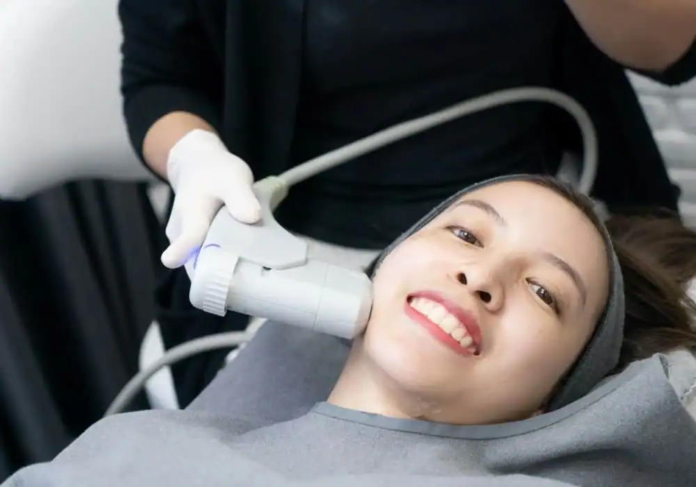 HIFU treatment Elstree in progress