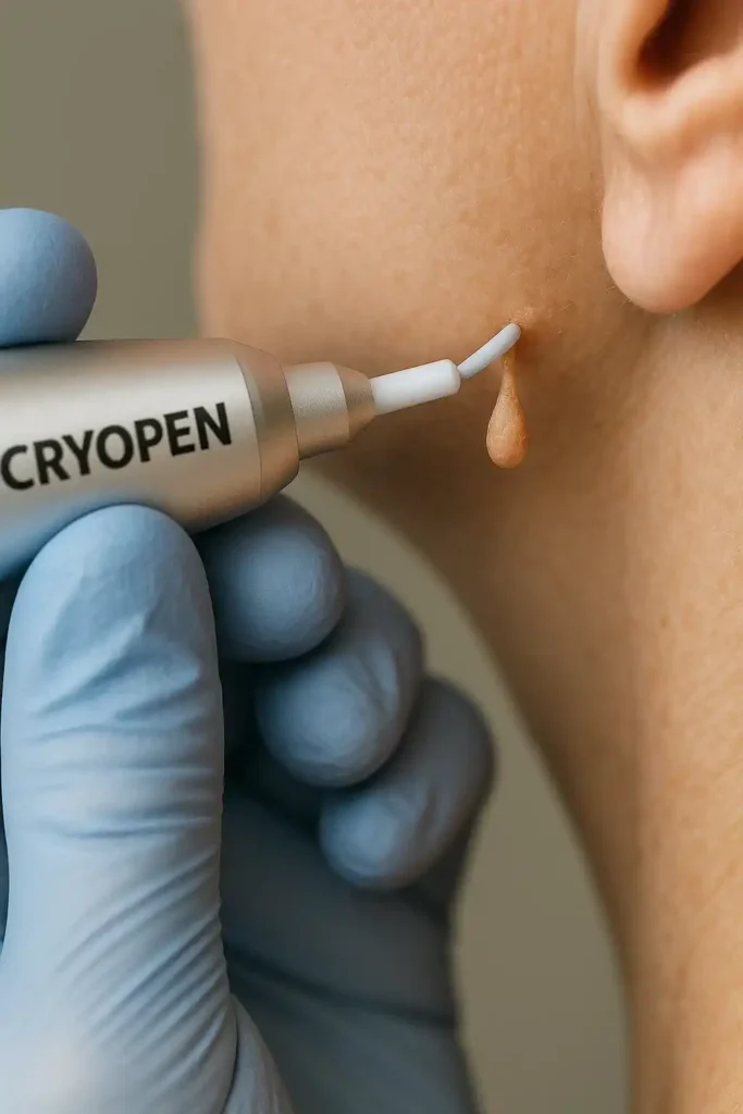 Cryopen for skin tags removal Elstree speak to our team today!