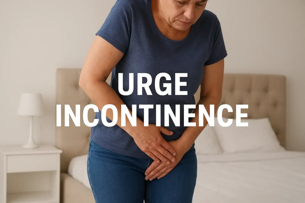 how to manage urge incontinence Elstree symptoms