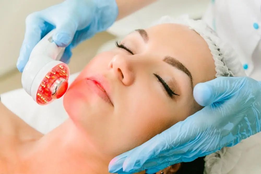 woman having non-surgical Morph8 treatment Elstree
